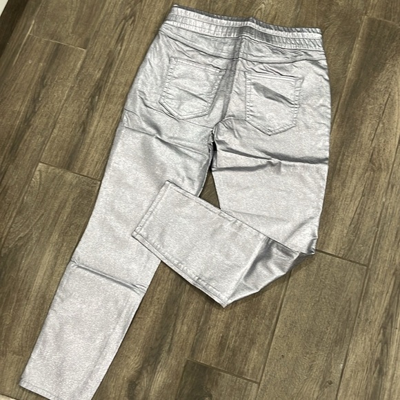 NWT Juicy Couture Women's Silver Pants - Picture 5 of 7